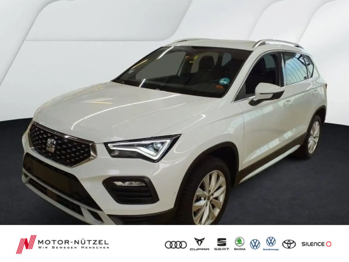 SEAT Ateca 1.5 TSI DSG XPERIENCE LED+NAVI+APP+ACC+SHZ Weiß - 1