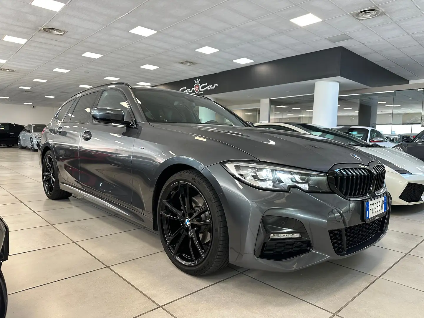BMW 320 d Touring xdrive Msport auto Gris - 1