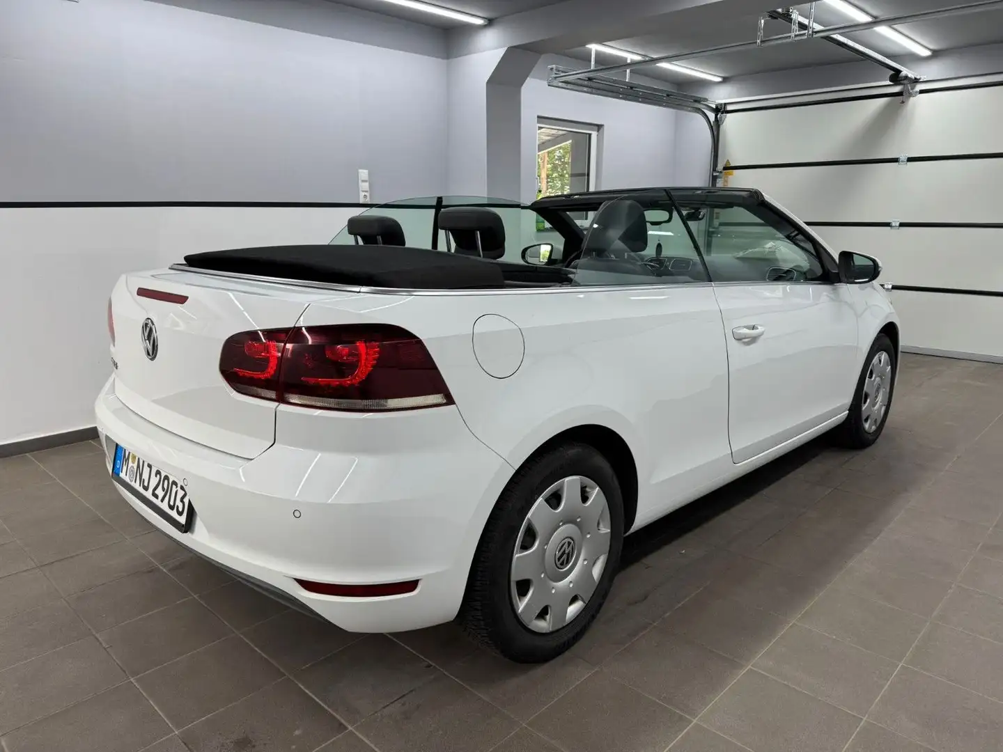 Volkswagen Golf VI DSG Cabriolet Exklusiv /Navi/Verdeck-Neu Weiß - 2