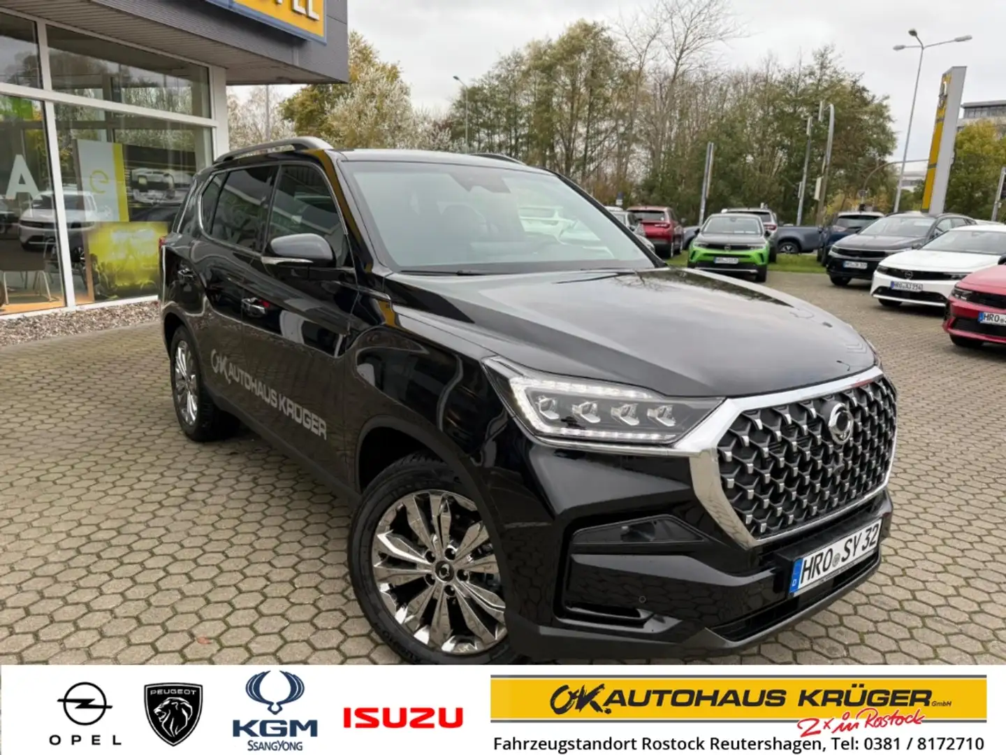 SsangYong Rexton 2.2 Sapphire 20-Zoll-Felgen+Kamera+SHZ+LHZ Schwarz - 1