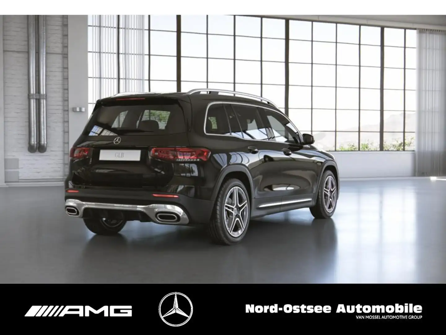 Mercedes-Benz GLB 200 d AMG NAVI KAMERA LED TEMPOMAT PDC Zwart - 2