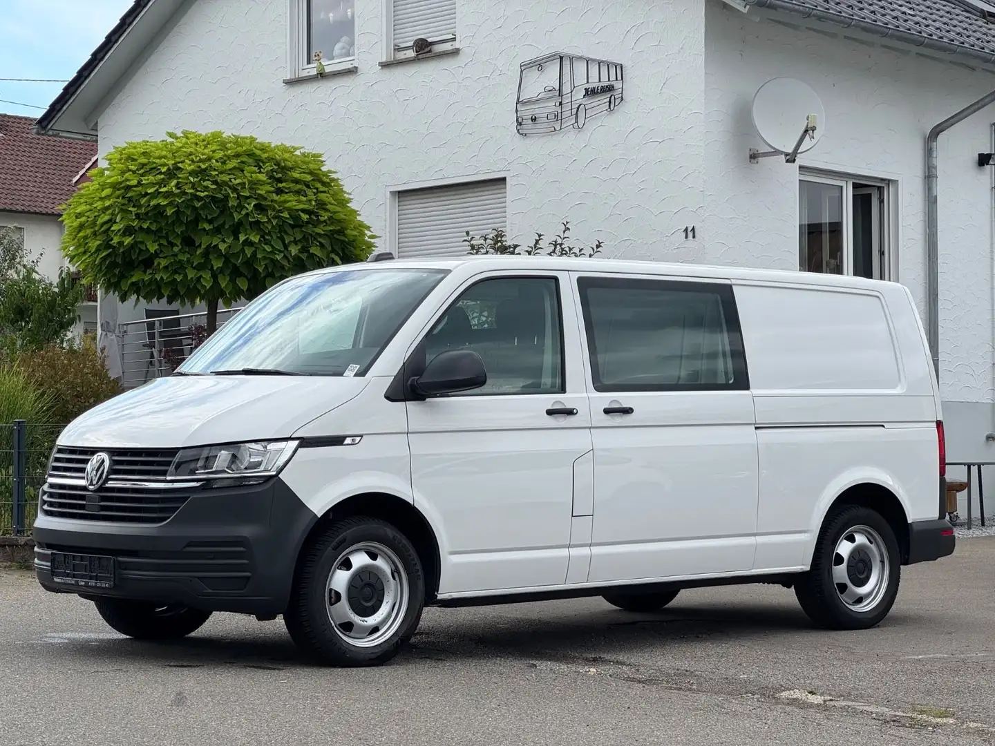 Volkswagen T6 Transporter T6.1 Transporter|LANG|STANDH|VERGLAS|KAMERA|DSG| Wit - 1