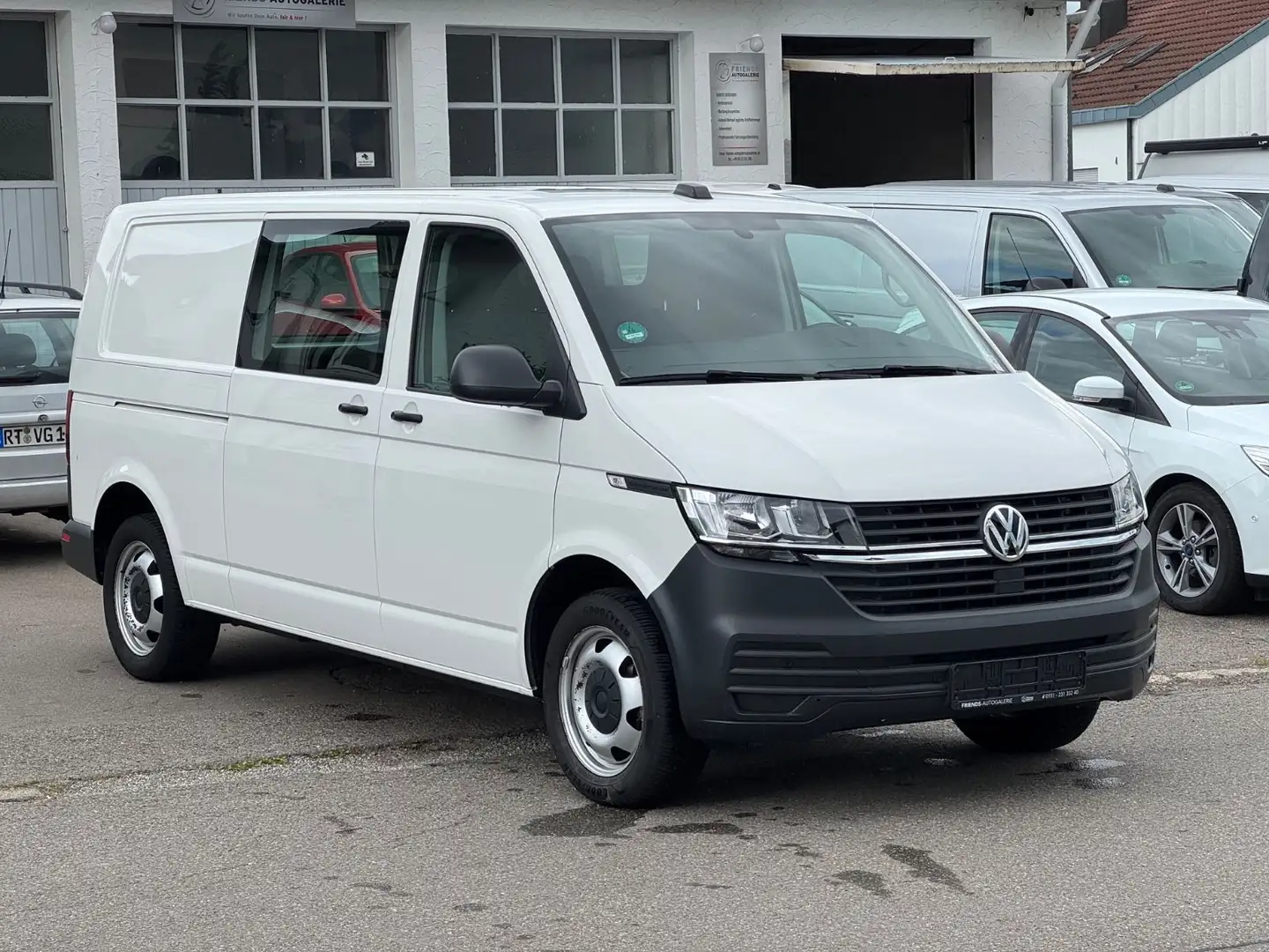Volkswagen T6 Transporter T6.1 Transporter|LANG|STANDH|VERGLAS|KAMERA|DSG| Wit - 2