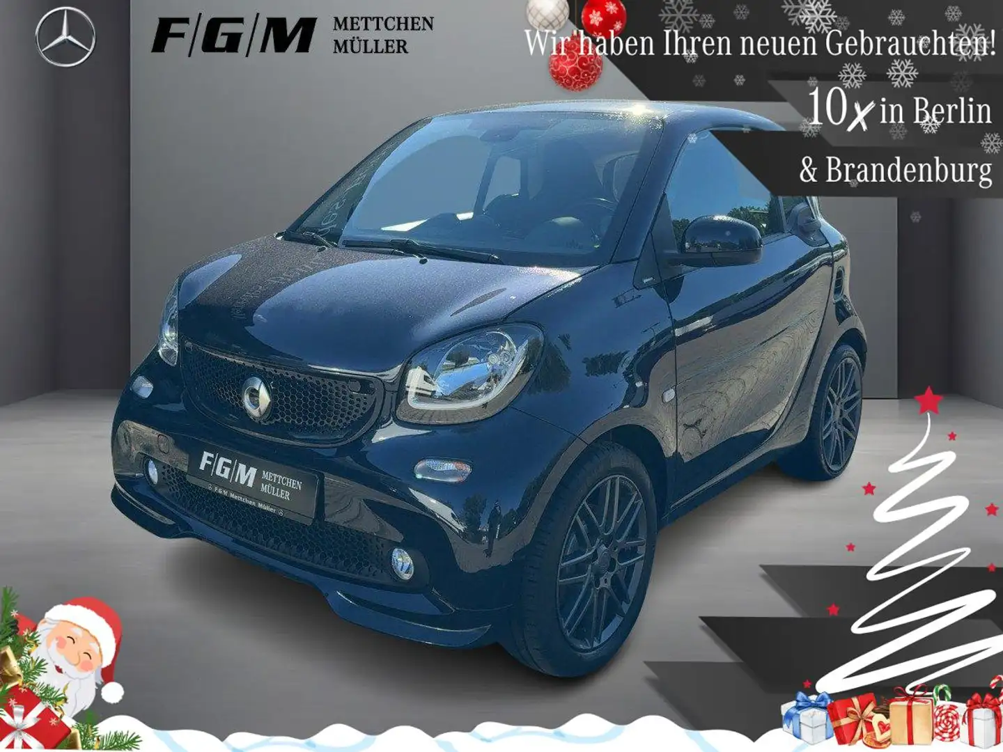 smart forTwo Coupe Passion Pano|Sitzhz|LED|PDC| Azul - 1