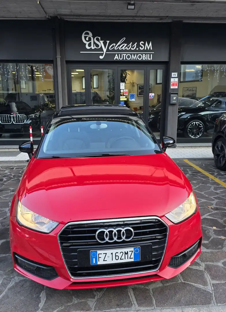 Audi A1 A1 1.6 TDI 116 CV Sport TETTO NAVI GARANZIA Rosso - 2
