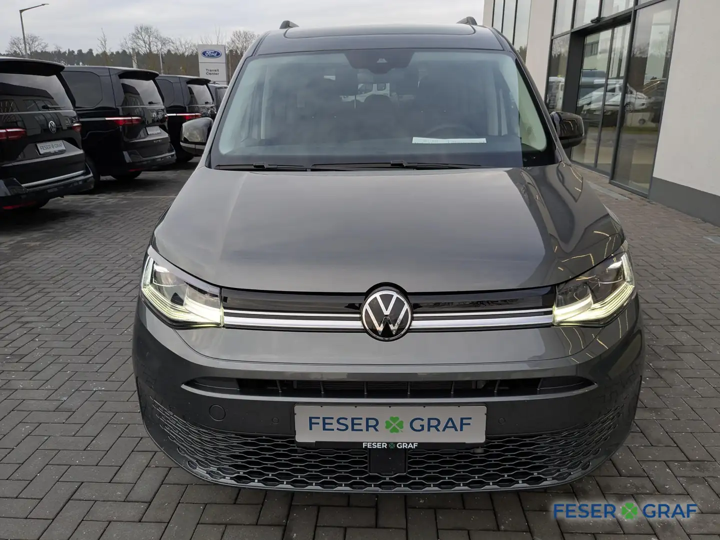 Volkswagen Caddy Life TDI DSG Maxi 7-Sitz App SHZ LED Gris - 2