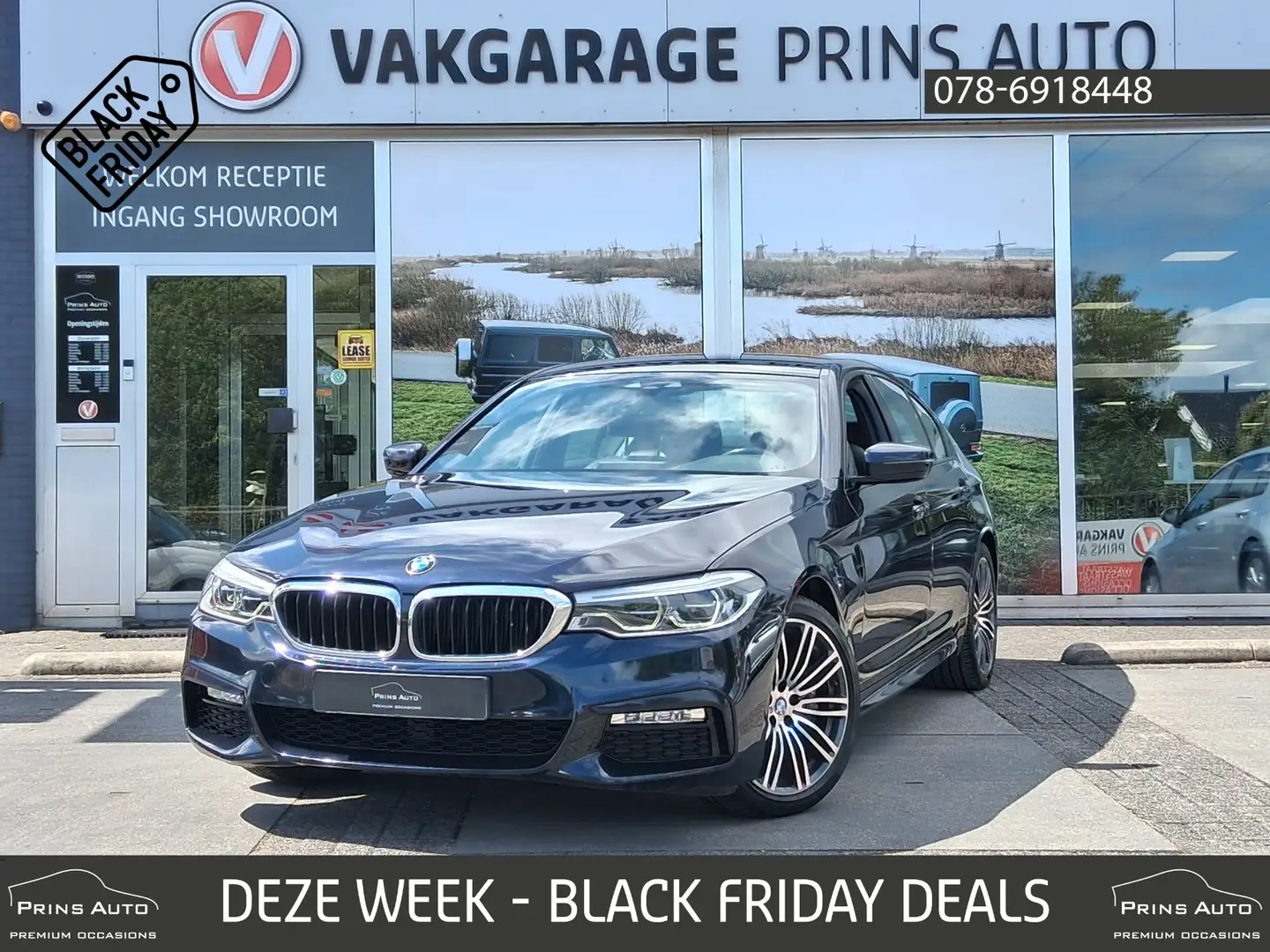 BMW 530 5-serie 530e iPerformance High Executive M Sport | Noir - 1