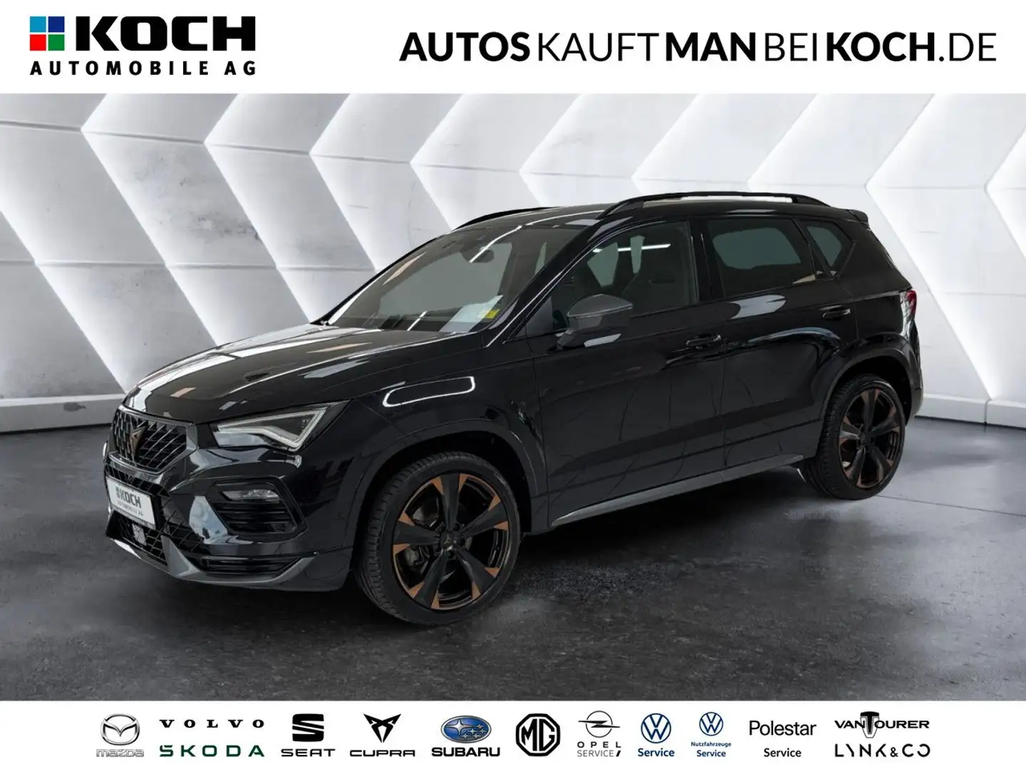 CUPRA Ateca 1.5 TSI DSG LED NAVI SHZ ACC AHK Schwarz - 1
