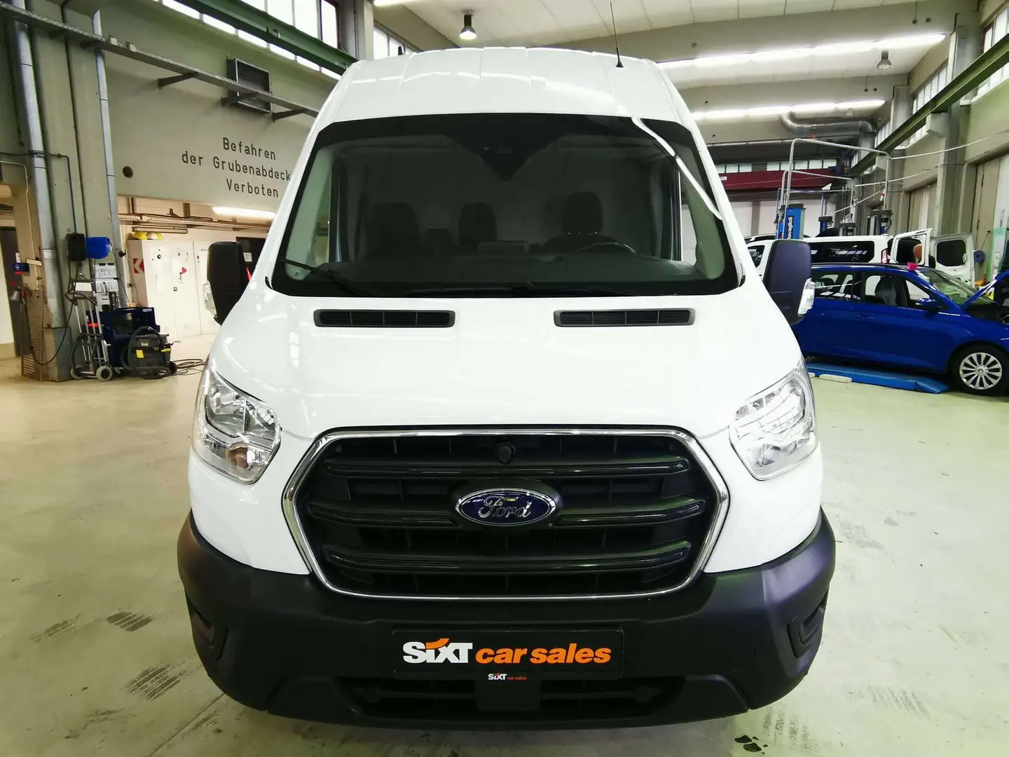 Ford Transit Kast 350 L4 Trend Nav|SHZ|PDC+Kam|Holzb. White - 2