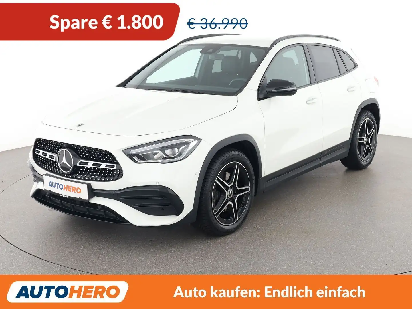 Mercedes-Benz GLA 200 GLA 200 d 4Matic AMG Line Weiß - 1