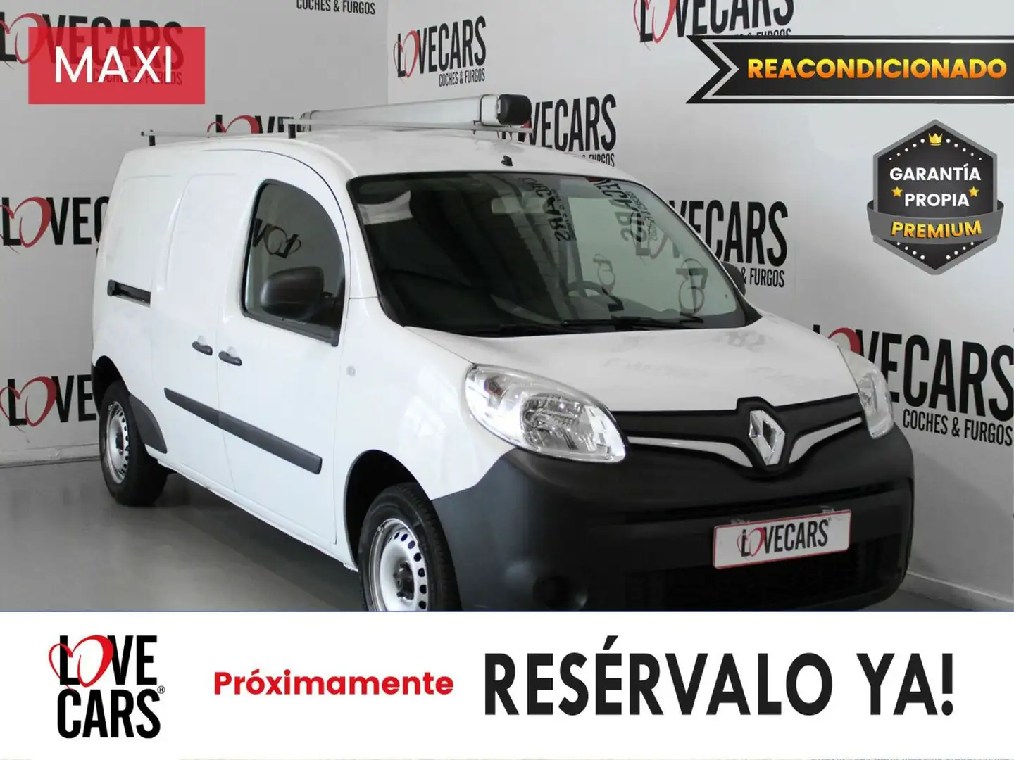 Renault Kangoo 1.5 DCI FURGON MAXI GPS 115 Blanc - 1