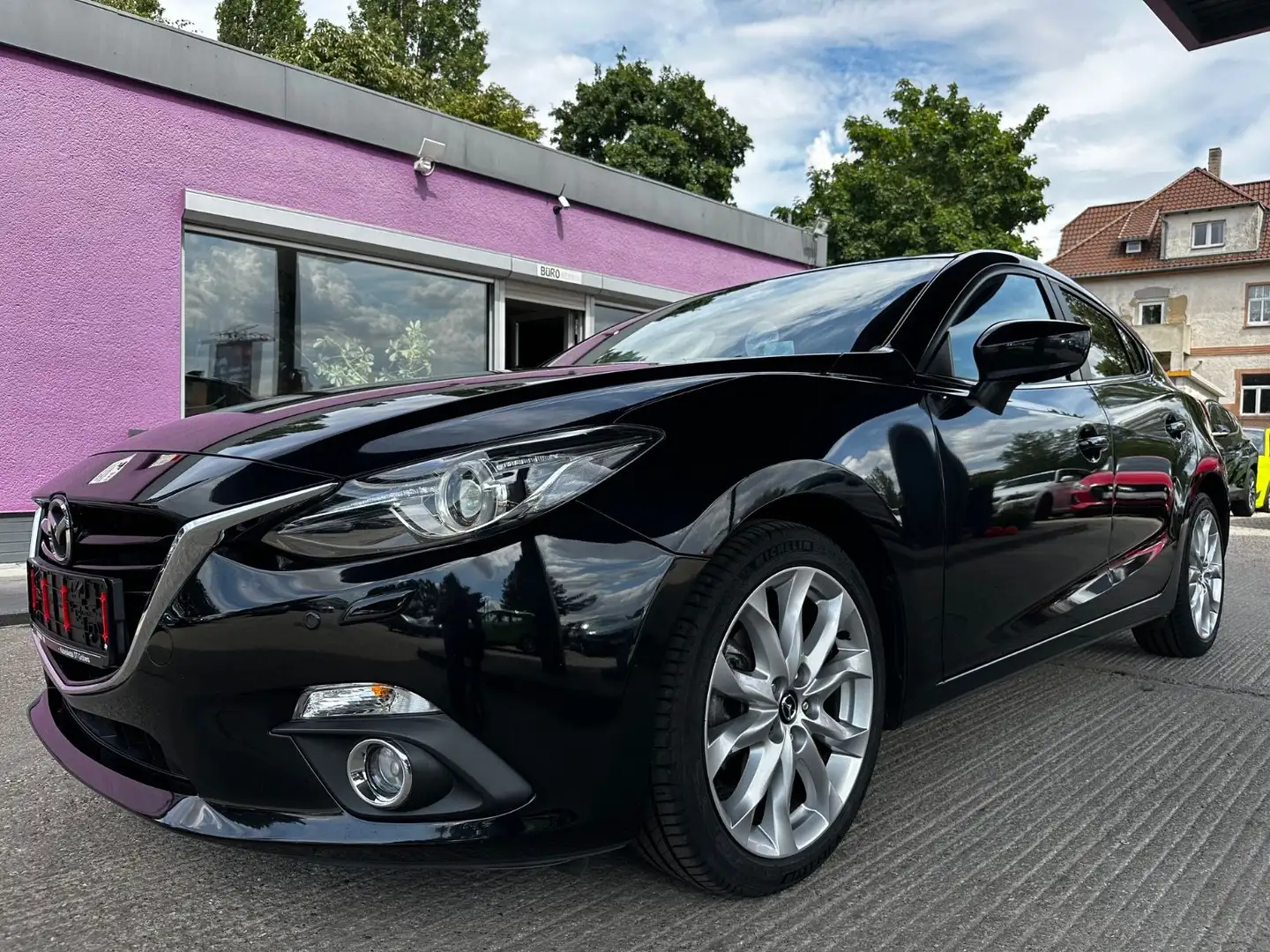 Mazda 3 Lim. Sports-Line  "SH "BOSE"HU/AU+Service" Schwarz - 1