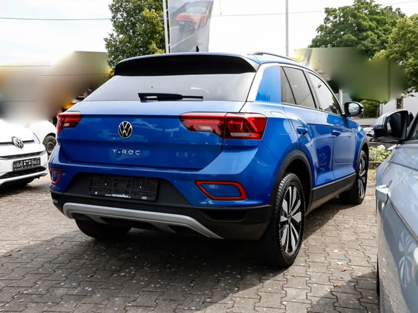 Volkswagen T-Roc 1.5TSi Move Standheiz. NaviMedia 17Zoll LED Sit... Blauw - 2