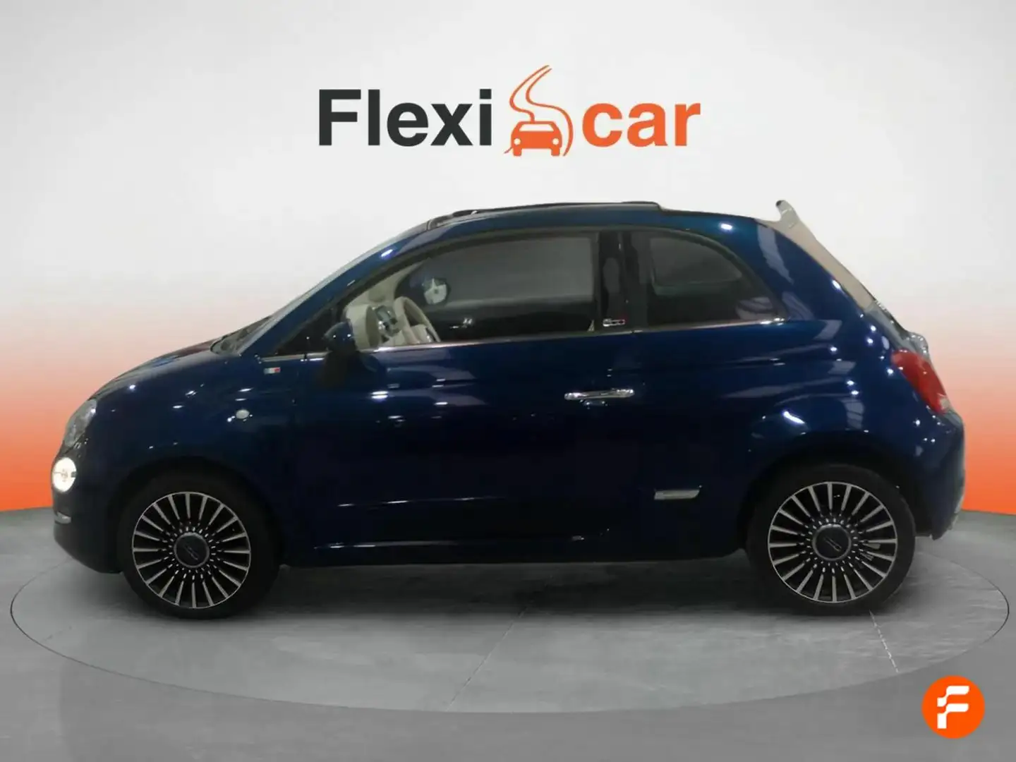 Fiat 500C 1.2 Lounge Azul - 2