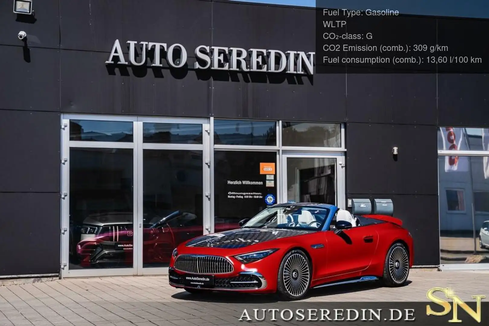 Maybach MAYBACH SL 680 MONOGRAM SERIES Rood - 1