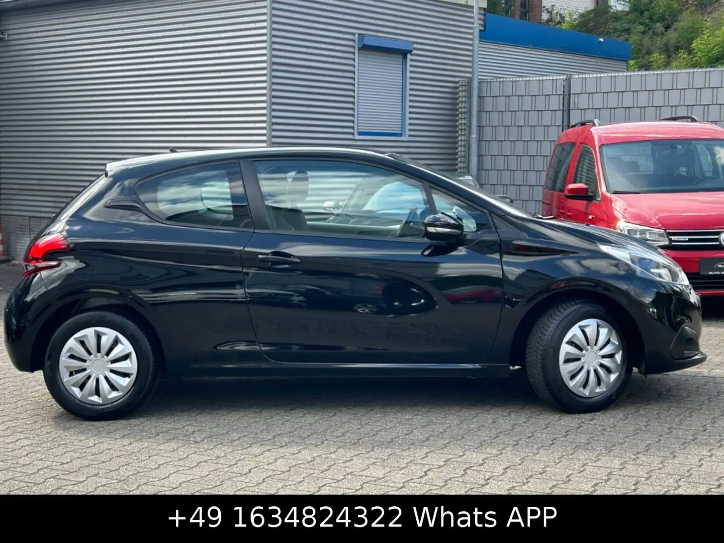 Peugeot 208 Active Scheckheft Klimaanlage Tüv neu PDC Schwarz - 2