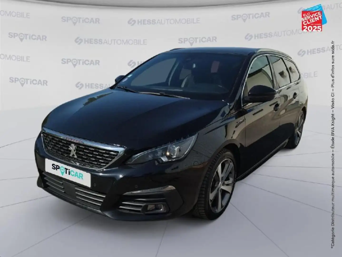 Peugeot 308 1.2 PureTech 130ch S/S GT Line EAT6 TPano Noir - 1
