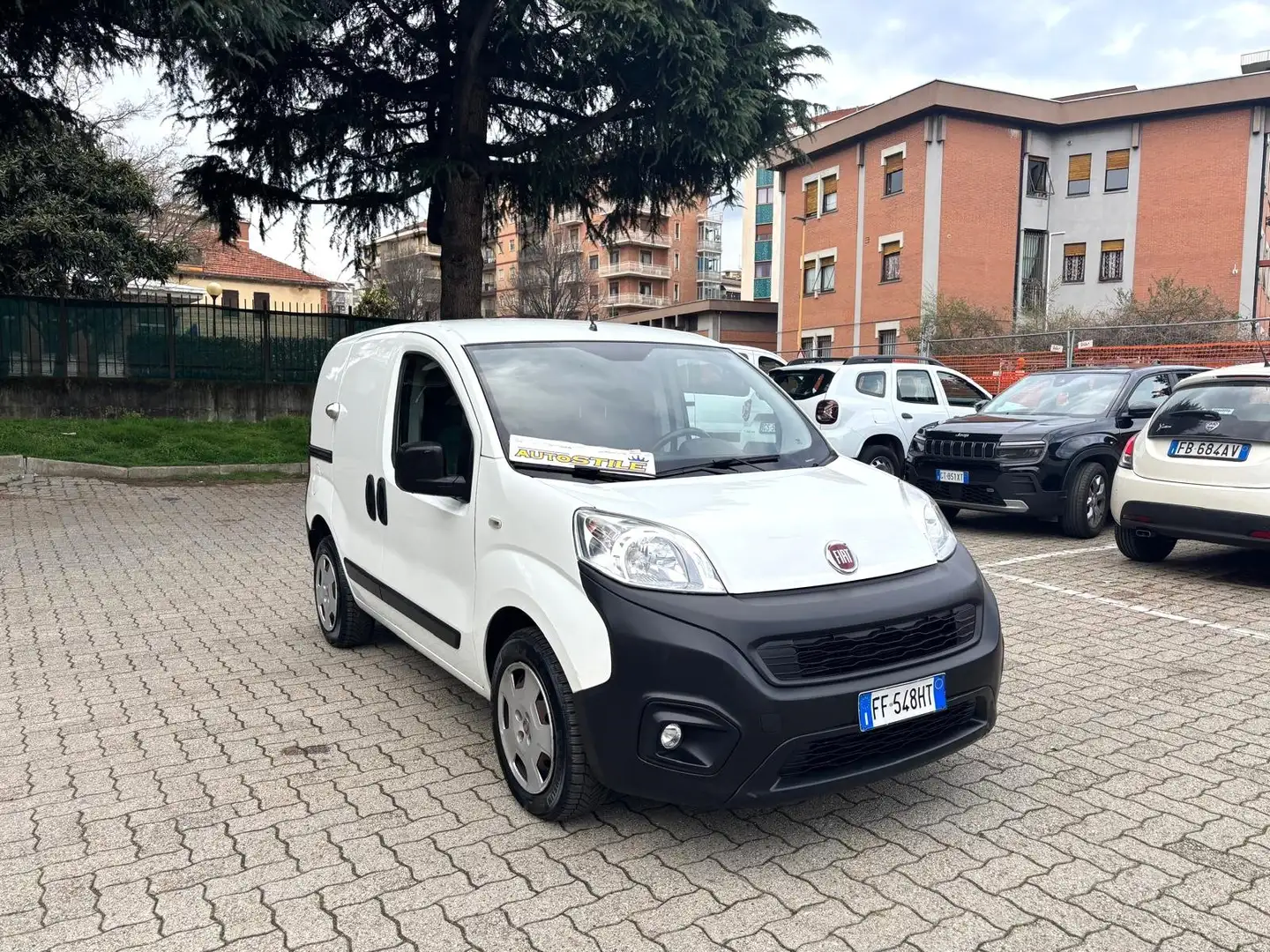 Fiat Fiorino 1.3 MJT 16V **SEDILE PASSEGGERO ABBATTIBILE Blanc - 2