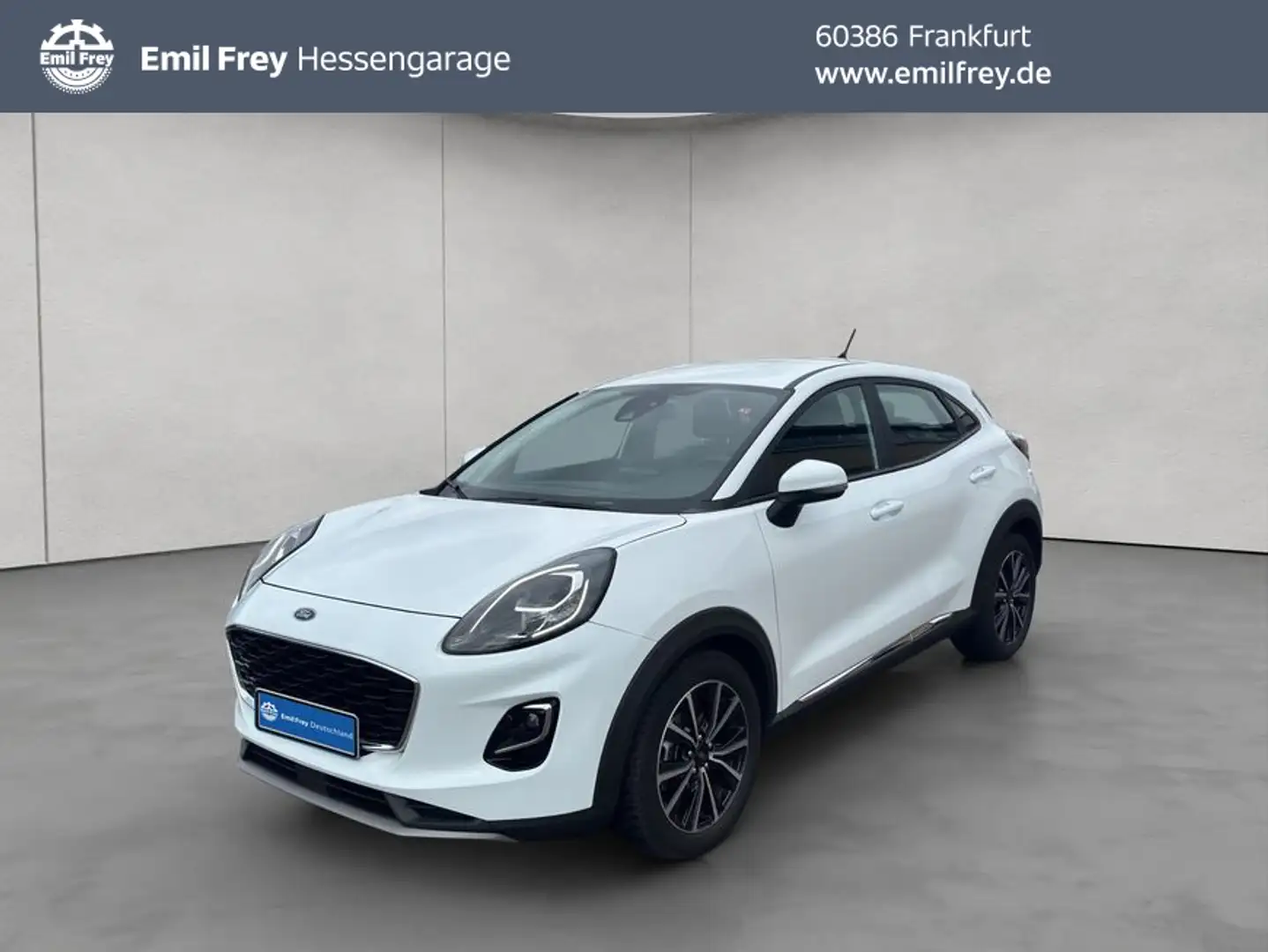 Ford Puma 1.0 EcoBoost Hybrid TITANIUM Weiß - 1