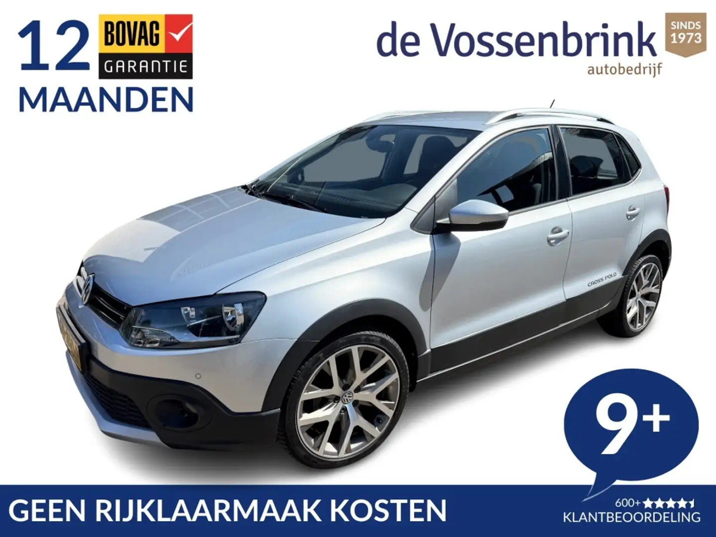 Volkswagen Polo Cross 1.2 TSI Cross Automaat NL-Auto *Geen Afl. kosten* Gris - 1