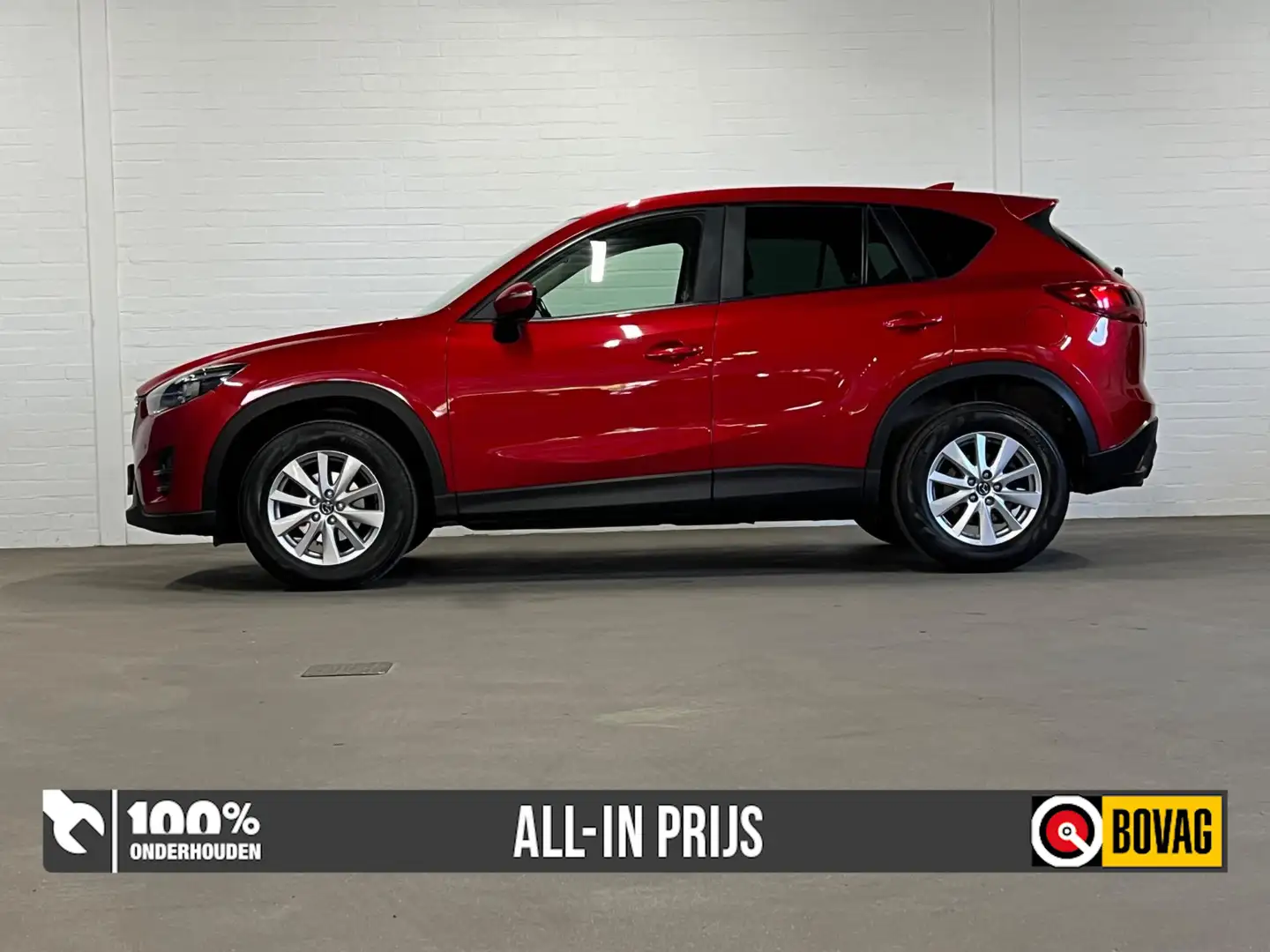 Mazda CX-5 2.0 Exclusive Navigatie | Cruise & Climate c. | Pa Rood - 2