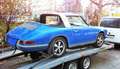 Porsche Targa 911 S Soft Window Targa - unrestauriert Kék - thumbnail 4
