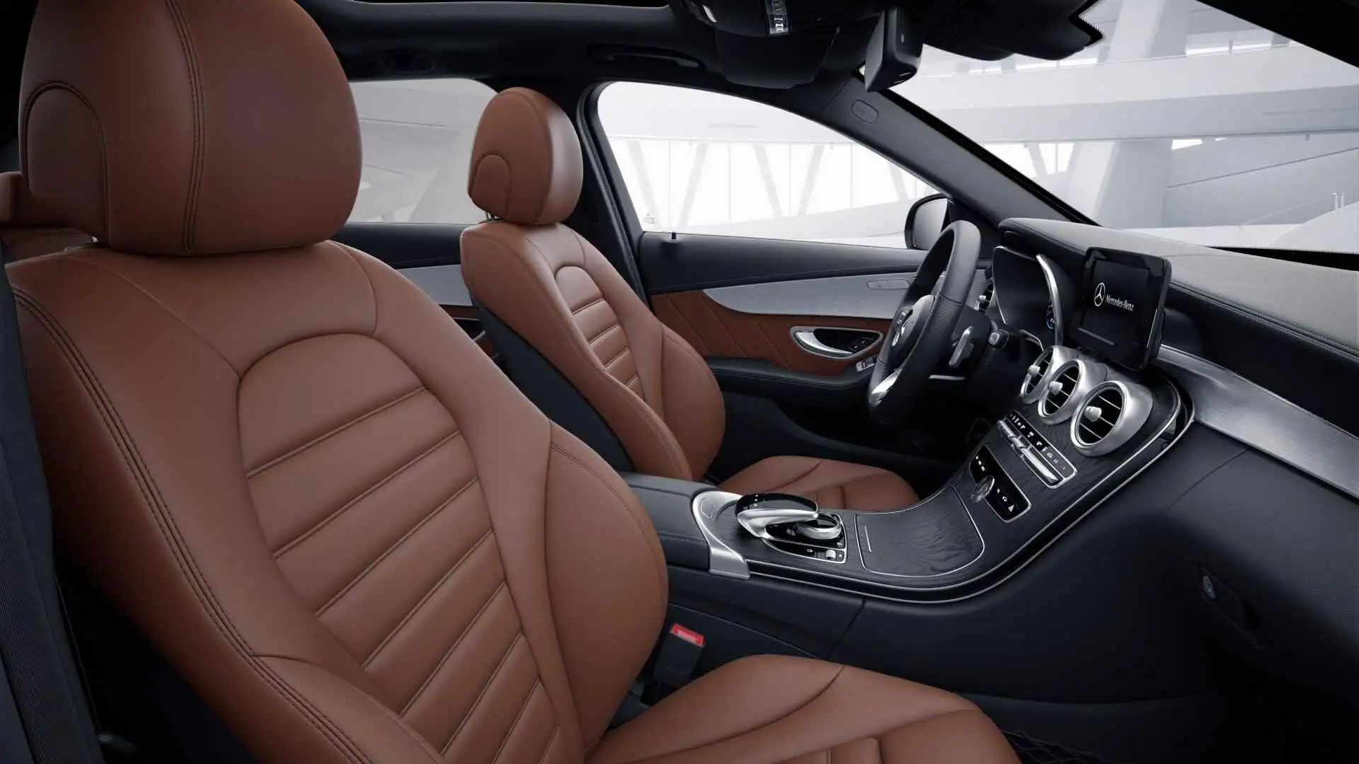 Mercedes-Benz C 300 e Break AMG Line | Panoramisch Dak | 360° Parkeerp Zilver - 2