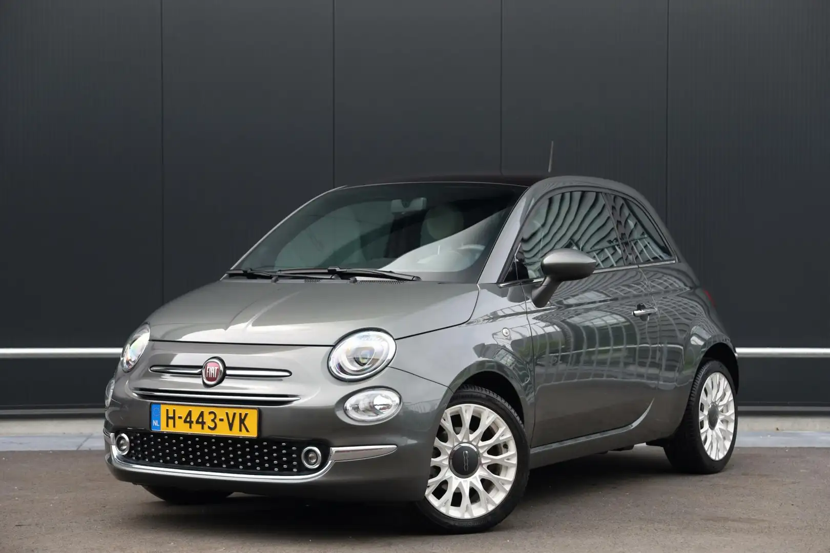 Fiat 500 1.0 Hybrid Star Pano Airco Cruise 16-Inch NL-Auto Grijs - 1