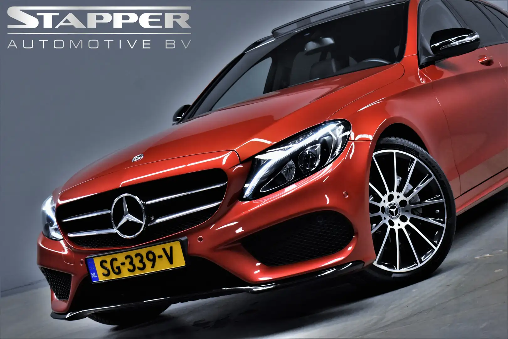 Mercedes-Benz C 180 Estate 157pk Automaat AMG-Line Org.NL Pano/Camera/ Rot - 2