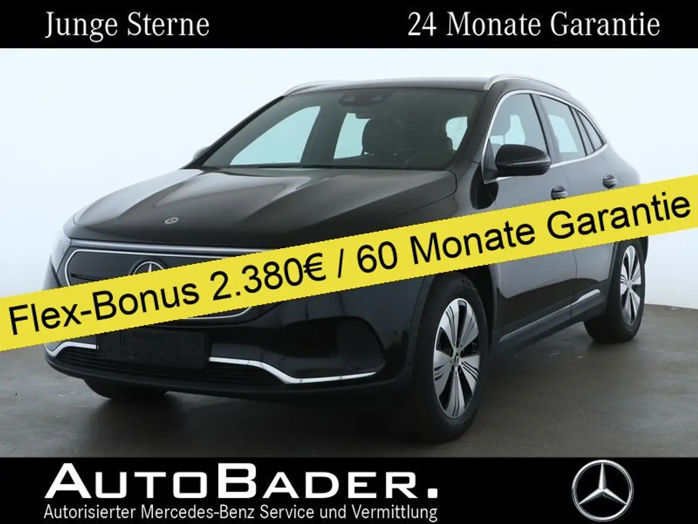 Mercedes-Benz EQA 300 EQA 300 4M Advanced MBUX Park-Spgl-Pkt RFK VzAss Schwarz - 1