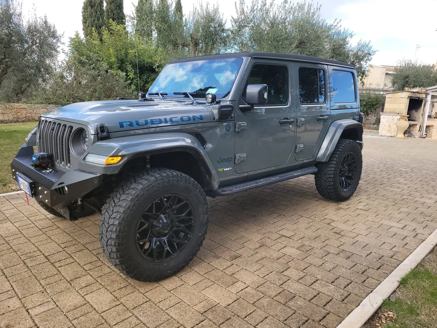 Jeep Wrangler Unlimited 2.0 atx phev Rubicon 4xe Grigio - 1