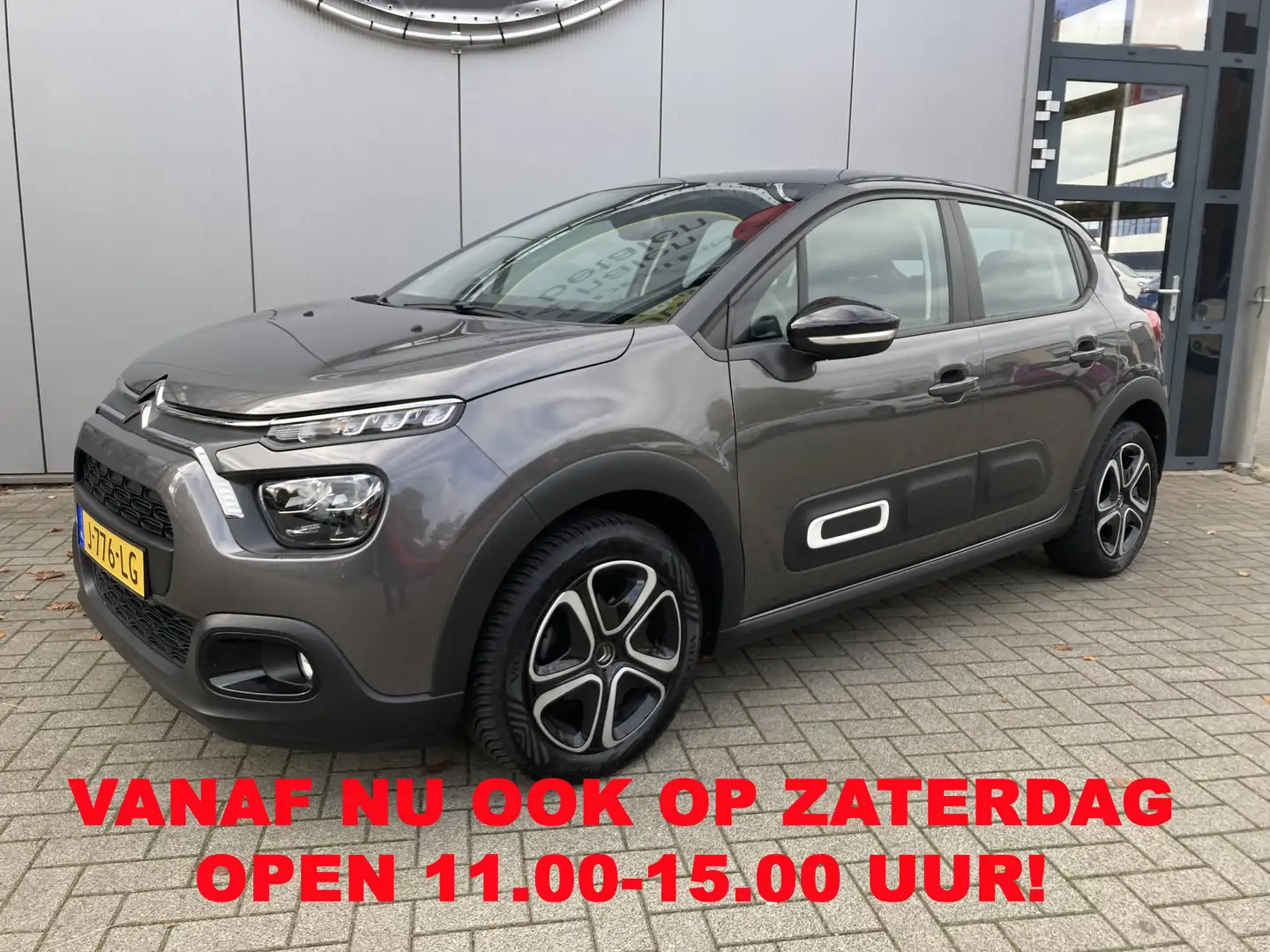 Citroen C3 1.2 Feel Navi | Cruise | Led verlichting | Parkeer Grijs - 1