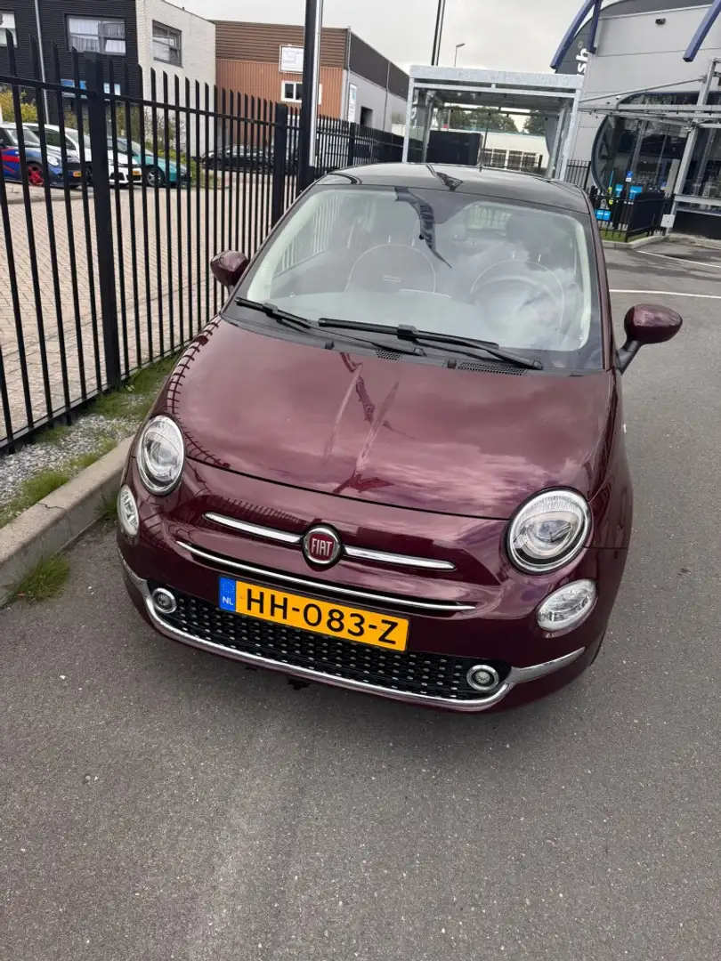 Fiat 500 0.9 TwinAir Turbo Lounge | Navigatie | Panoramadak Rouge - 2