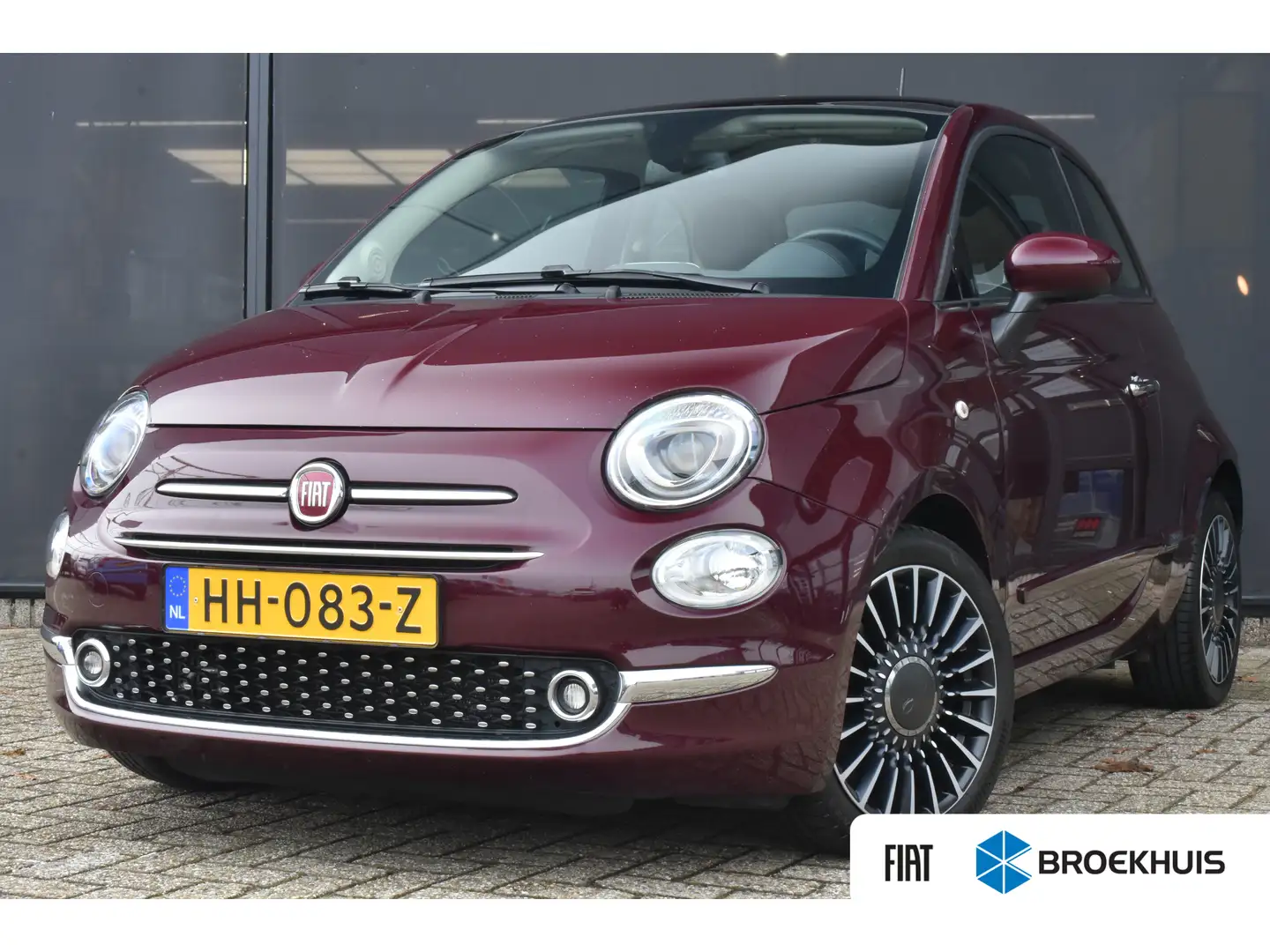 Fiat 500 0.9 TwinAir Turbo Lounge | Navigatie | Panoramadak Rojo - 1