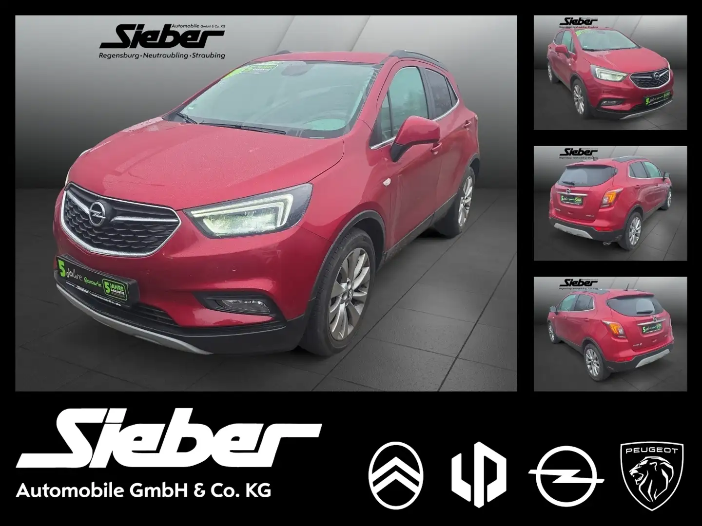 Opel Mokka X 1.4 Turbo Innovation *Xenon*Rückfahrkam* Rot - 1