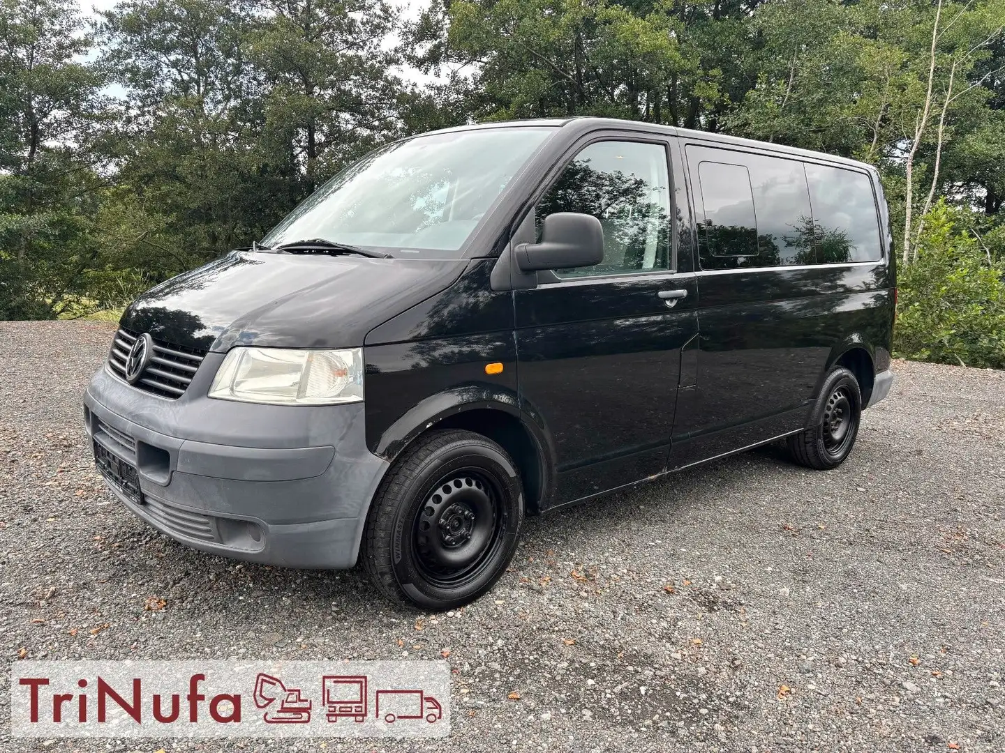 Volkswagen T5 Multivan 2.5 TDI | Klima | AHK | 7 Sitze | Fekete - 2