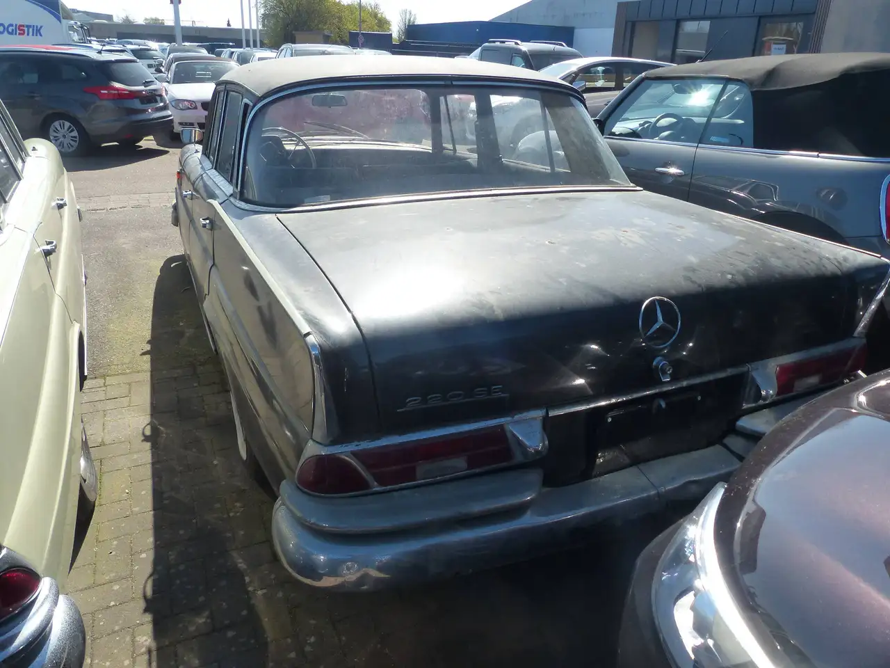 Mercedes-Benz 220 SE B W111 Große Flosse Oldtimer Keine Papiere No Papers !, foto 4