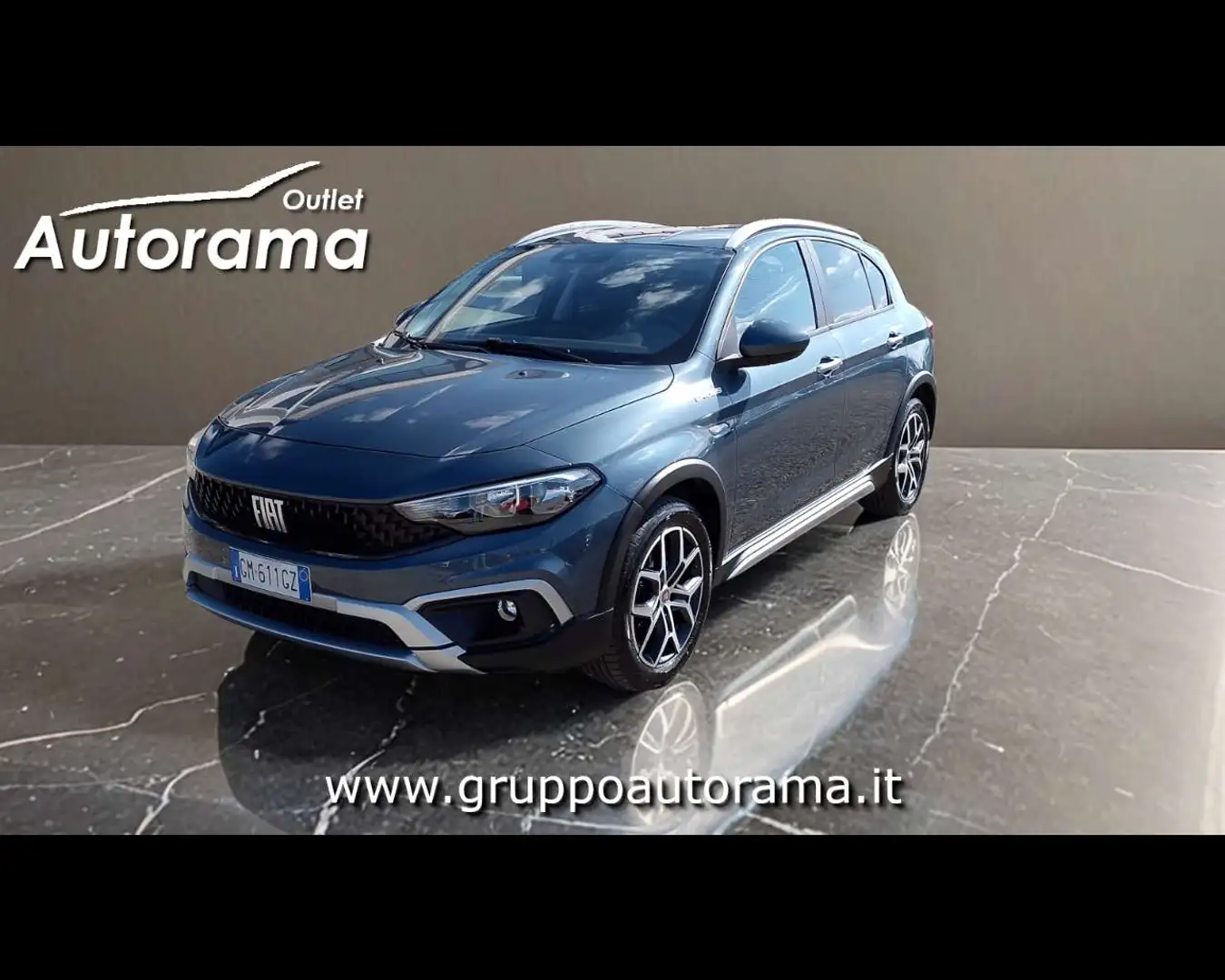 Fiat Tipo Hatchback My22 1.5 Hybrid130cv Dct Hb Cross Bleu - 1