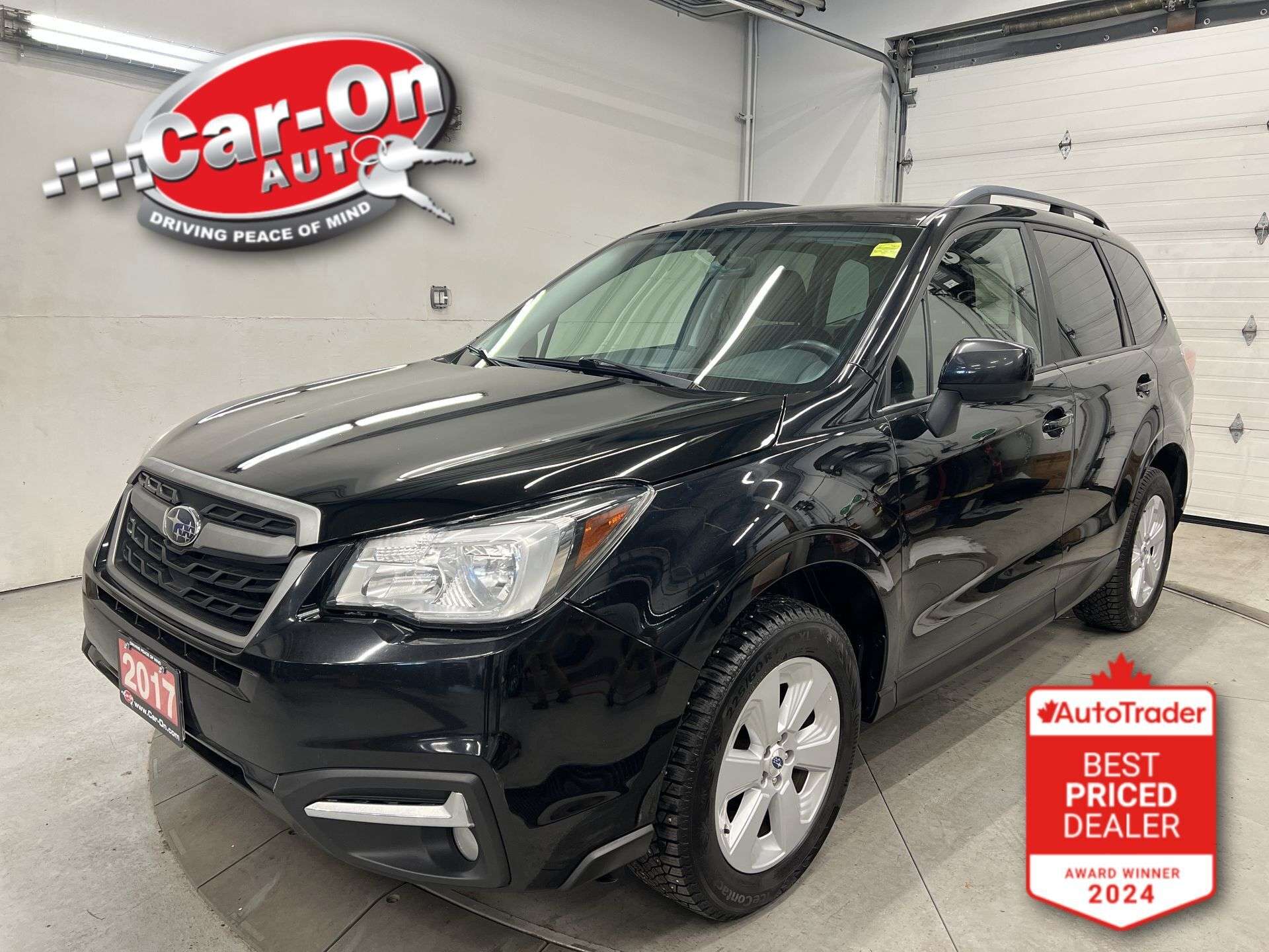 Black 2017 Subaru Forester 2.5i Convenience SUV / Crossover Automatic