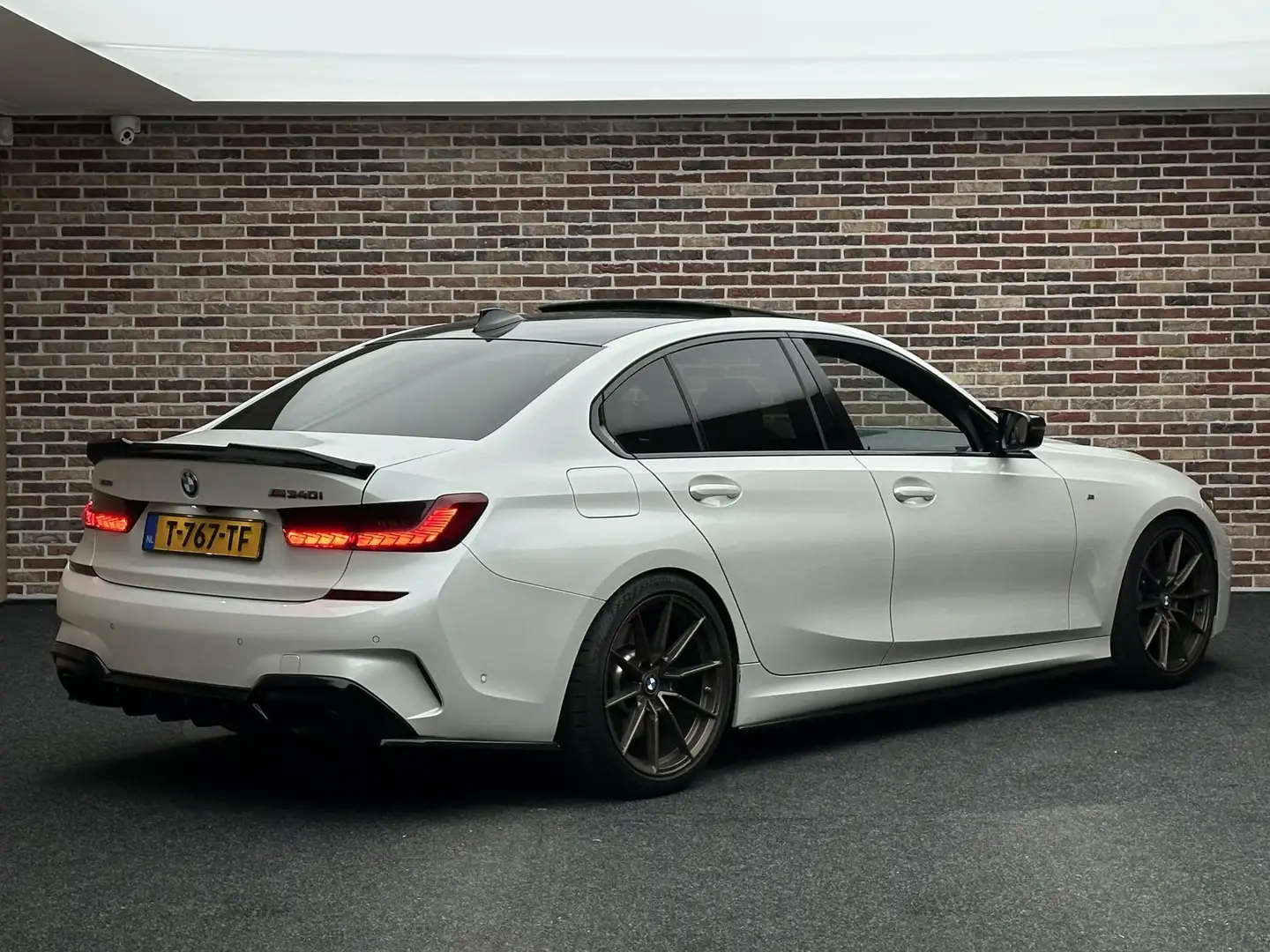 BMW 340 3-serie M340i xDrive High Executive M Sport Laser Blanc - 2