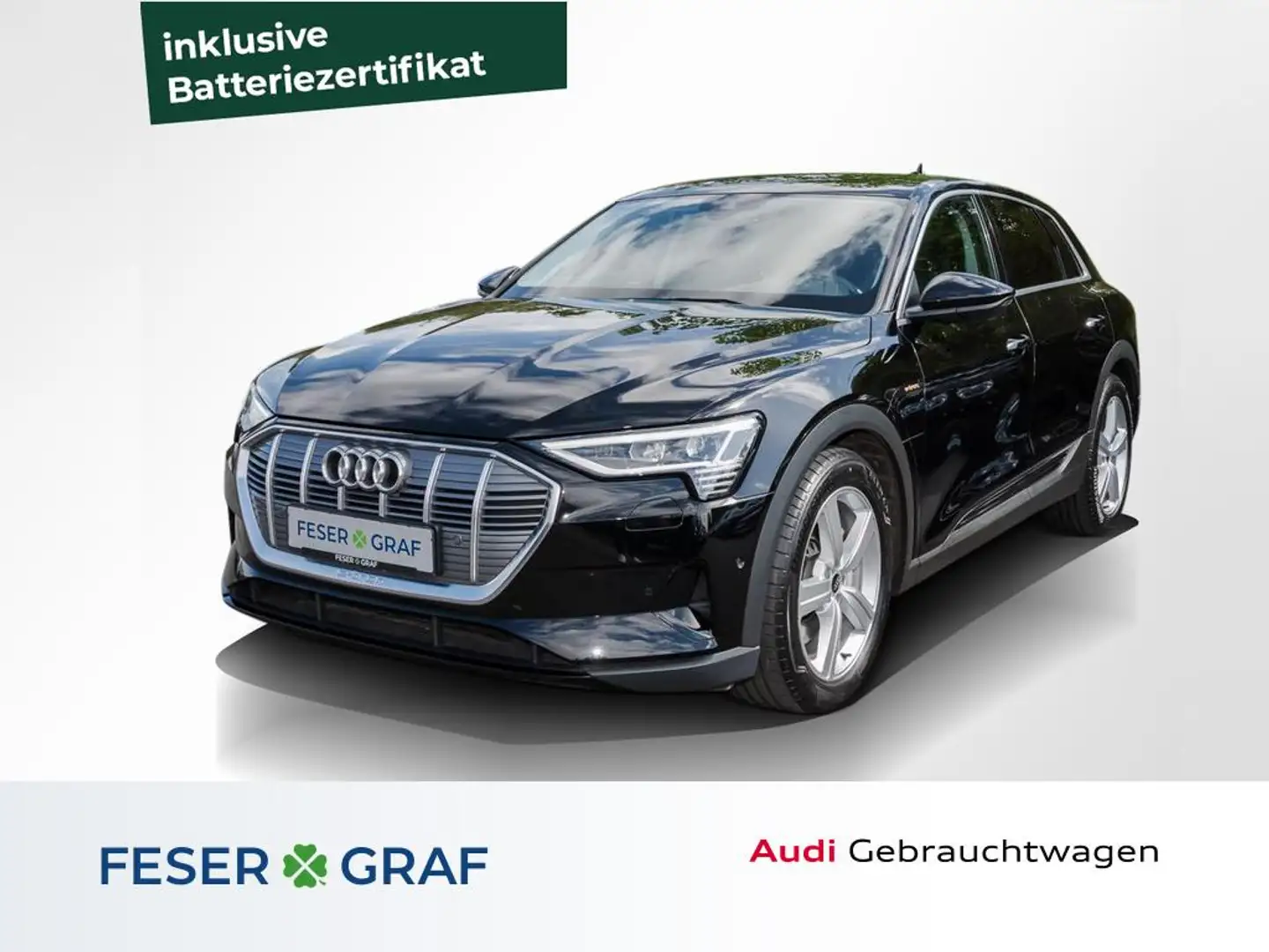 Audi e-tron 50 /LED/Leder/ACC/Navi/Kamera Schwarz - 1