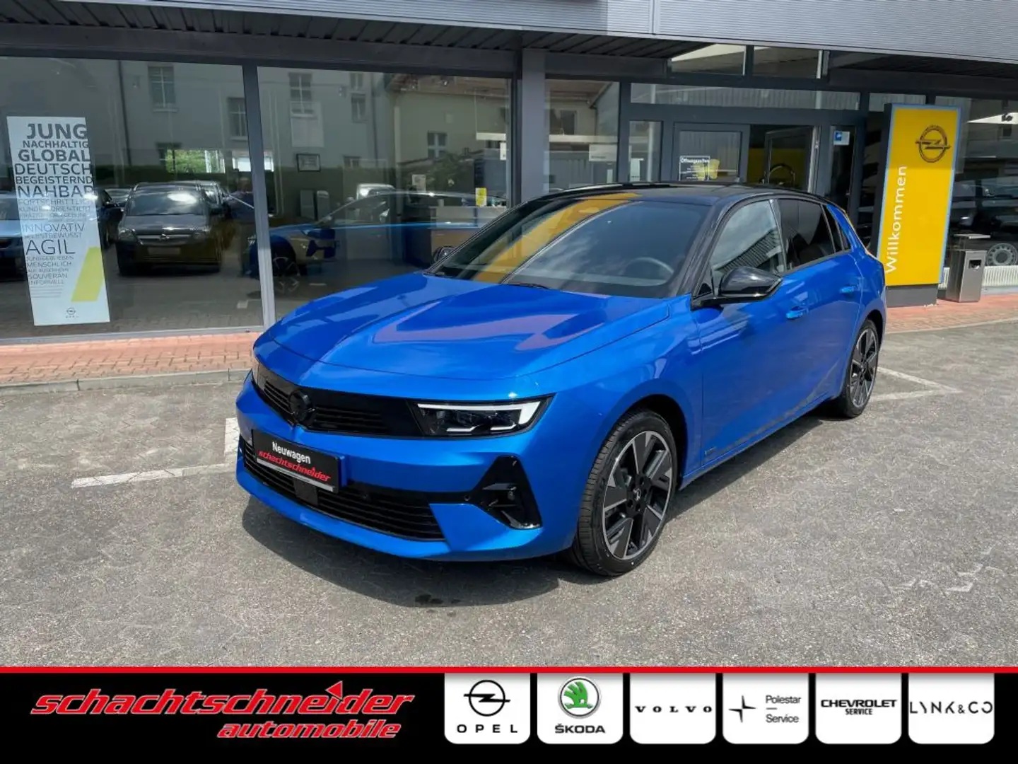 Opel Astra Electric GS+SOFORT+PixelLED+AGR+HUD Blau - 1
