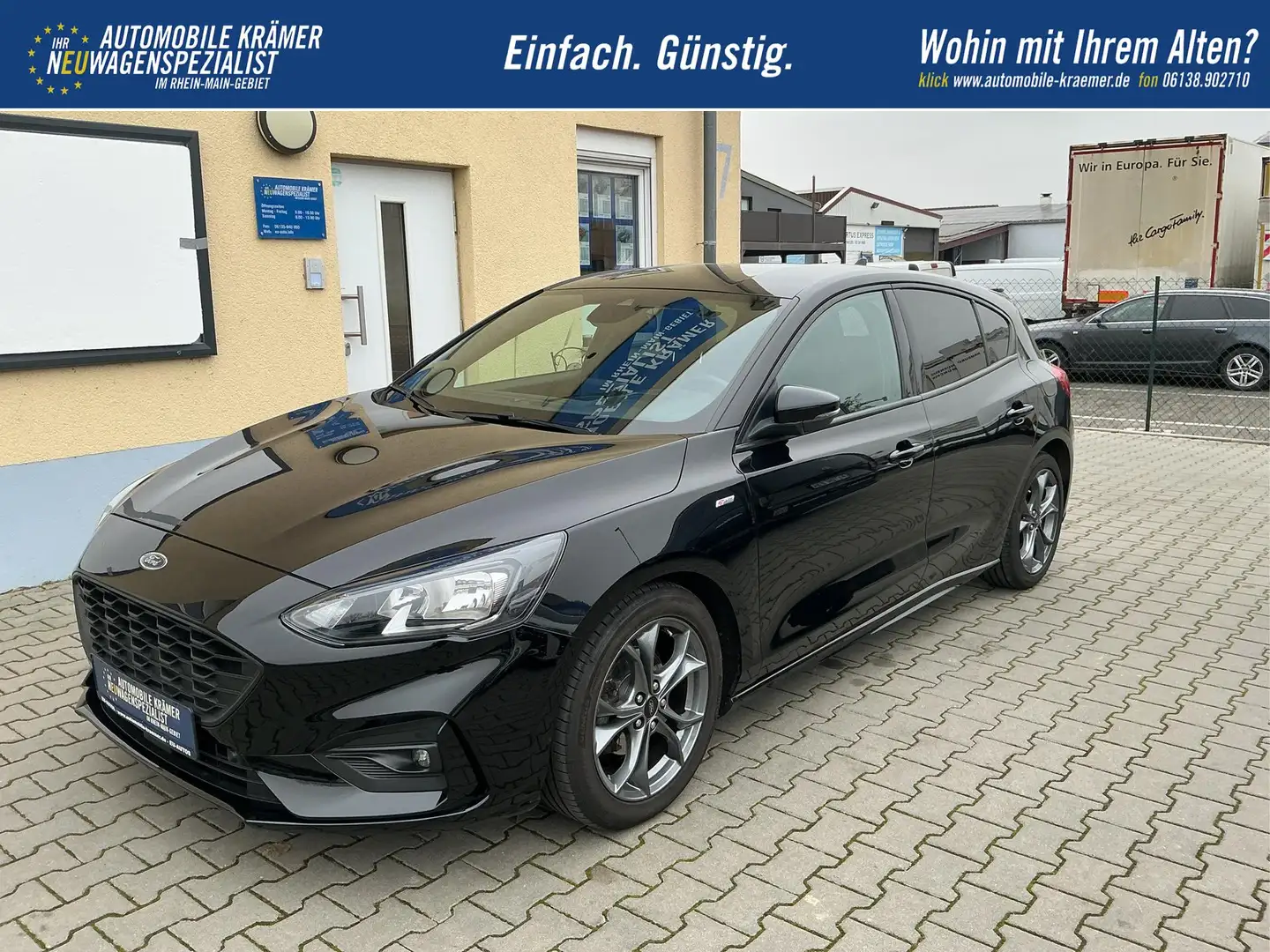 Ford Focus ST-Line Head-up NAVI Winter-Paket 92 kW (125 PS... Negru - 1