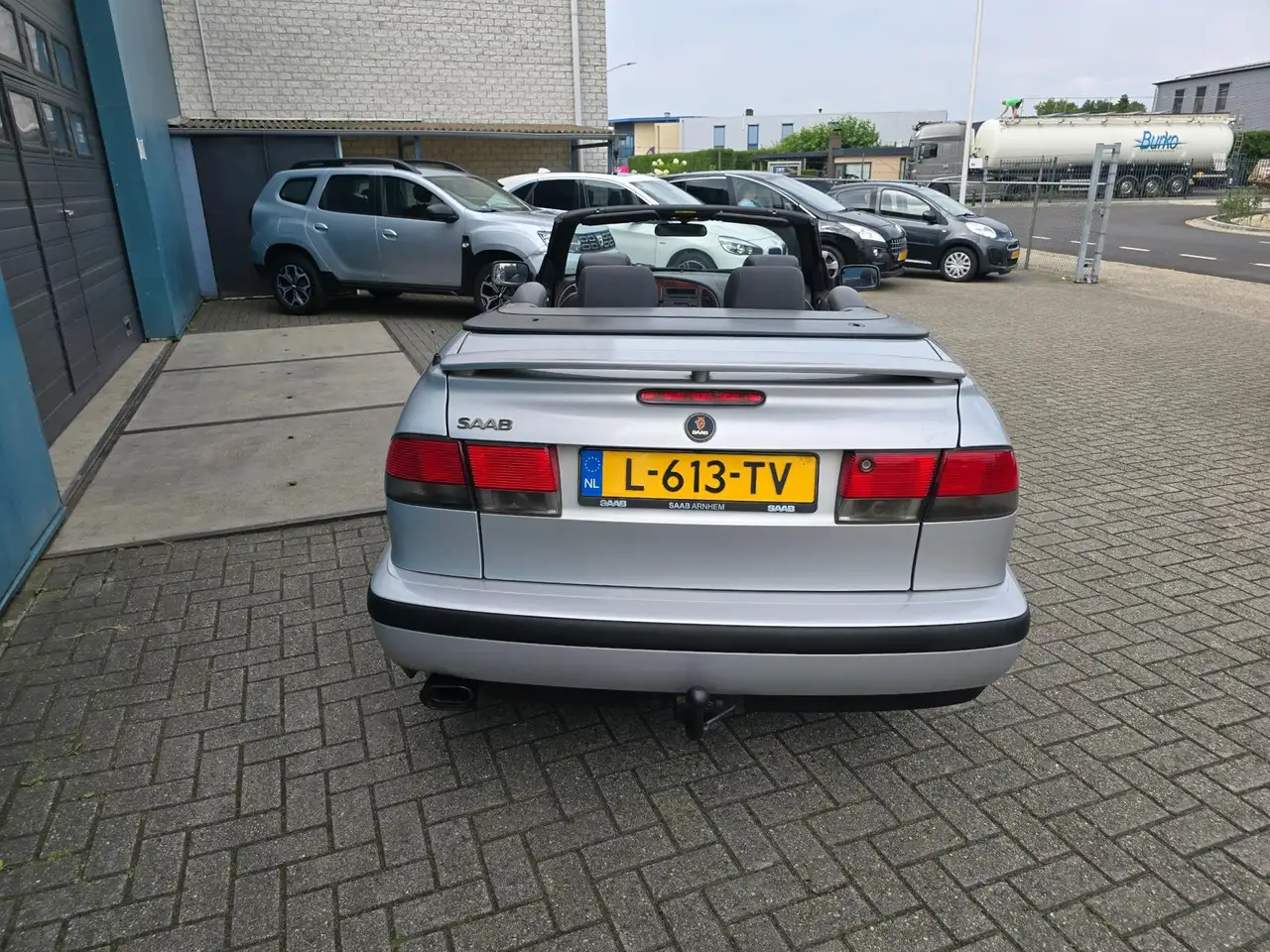 Saab 9-3 Cabrio 2.0 SE Leder Clima Elec dak Lm velgen Incl, foto 7