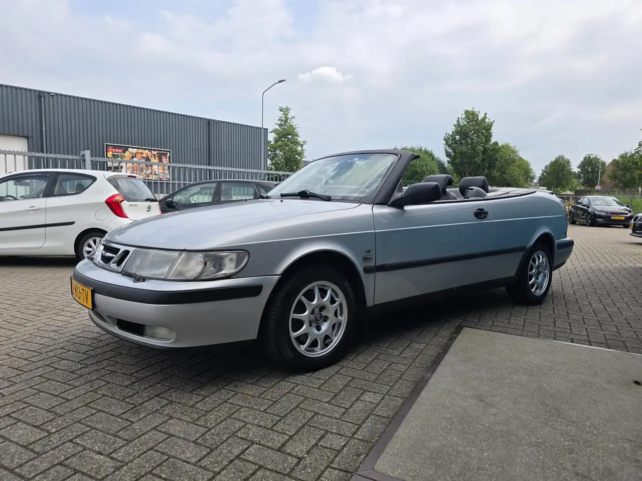 Saab 9-3 Cabrio 2.0 SE Leder Clima Elec dak Lm velgen Incl, foto 9