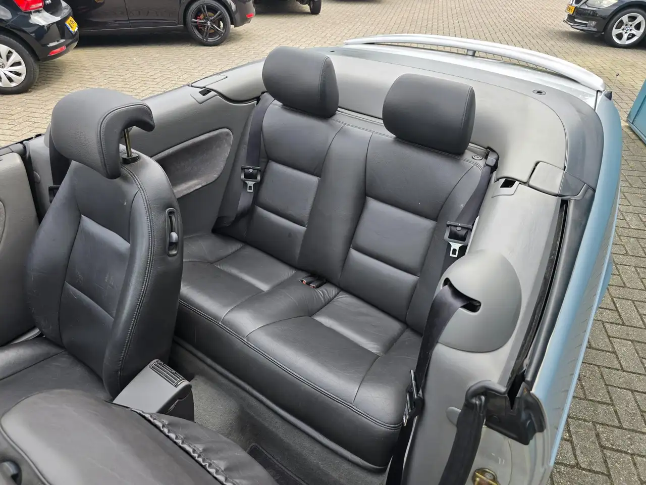 Saab 9-3 Cabrio 2.0 SE Leder Clima Elec dak Lm velgen Incl, foto 3