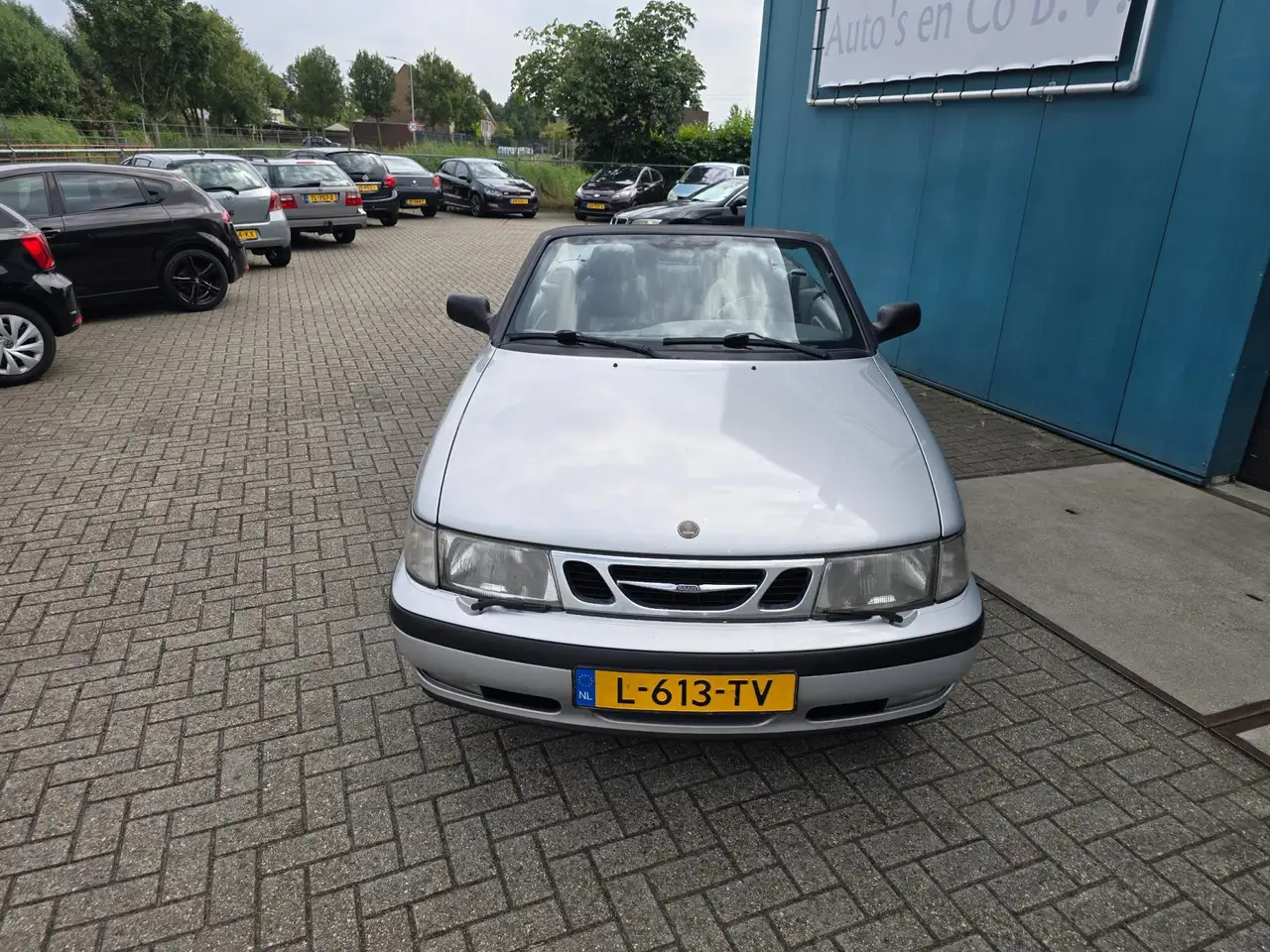 Saab 9-3 Cabrio 2.0 SE Leder Clima Elec dak Lm velgen Incl, foto 11