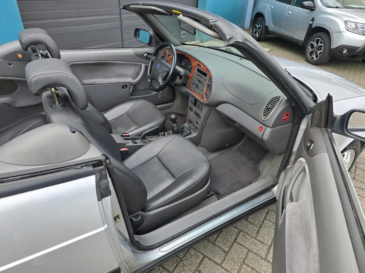 Saab 9-3 Cabrio 2.0 SE Leder Clima Elec dak Lm velgen Incl, foto 6
