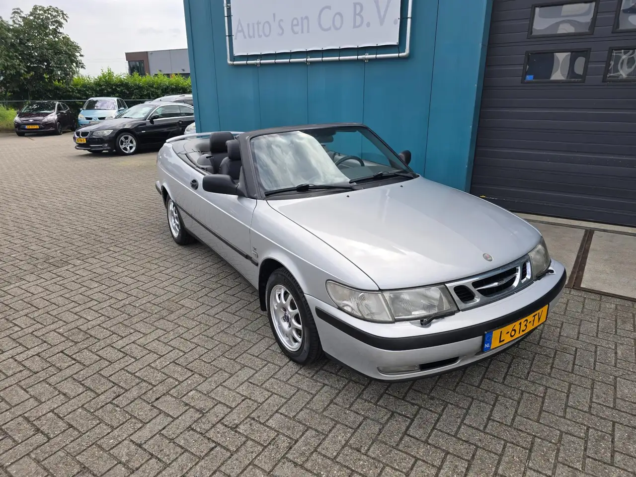 Saab 9-3 Cabrio 2.0 SE Leder Clima Elec dak Lm velgen Incl, foto 12