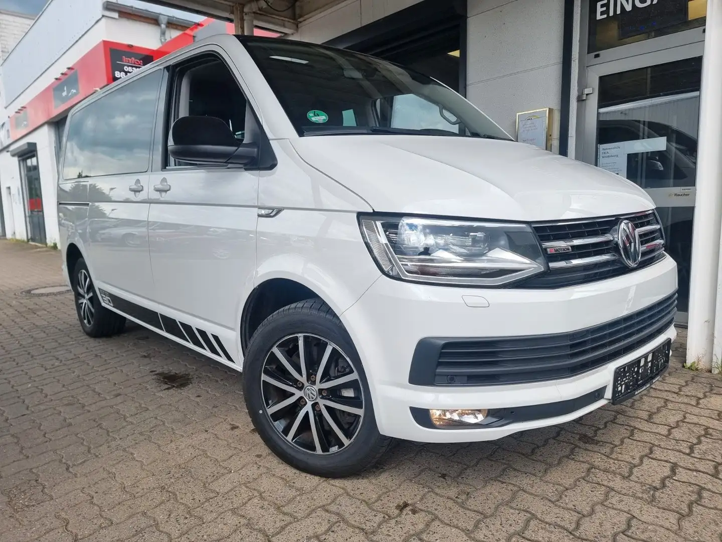 Volkswagen T6 Multivan T6   Multivan Edition 30 4Motion AHK/LED/Sche Blanco - 1